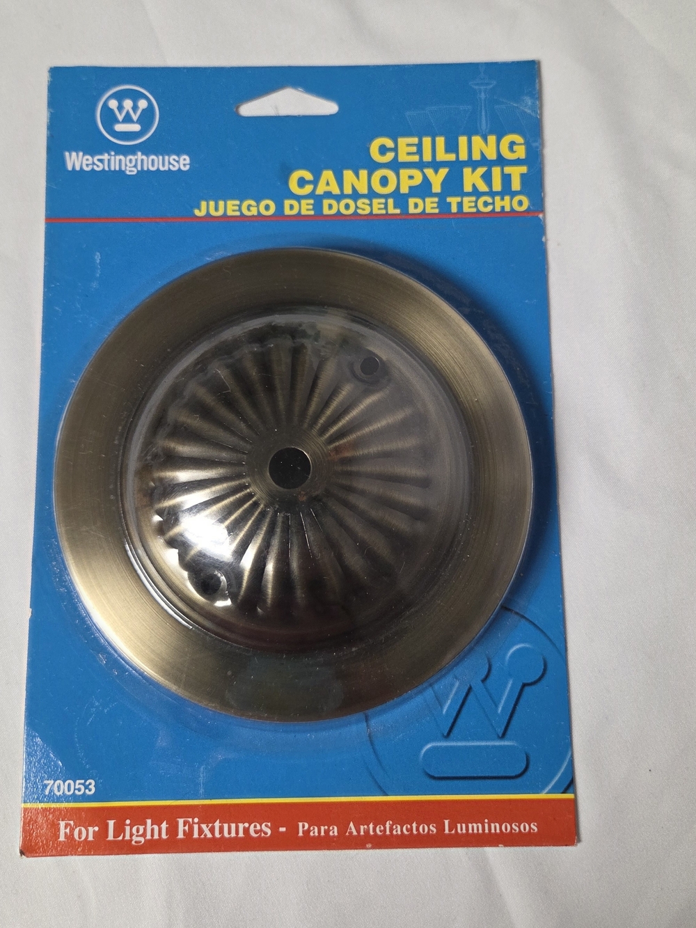 Ceiling Canopy Kit Antique Brass 70053 For Fans And Fixtures By Westinghouse New